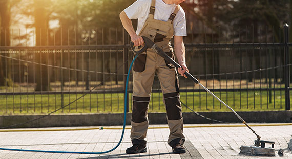 Floor Washing by Burgess Maintenance Service, Commercial cleaning Pomona